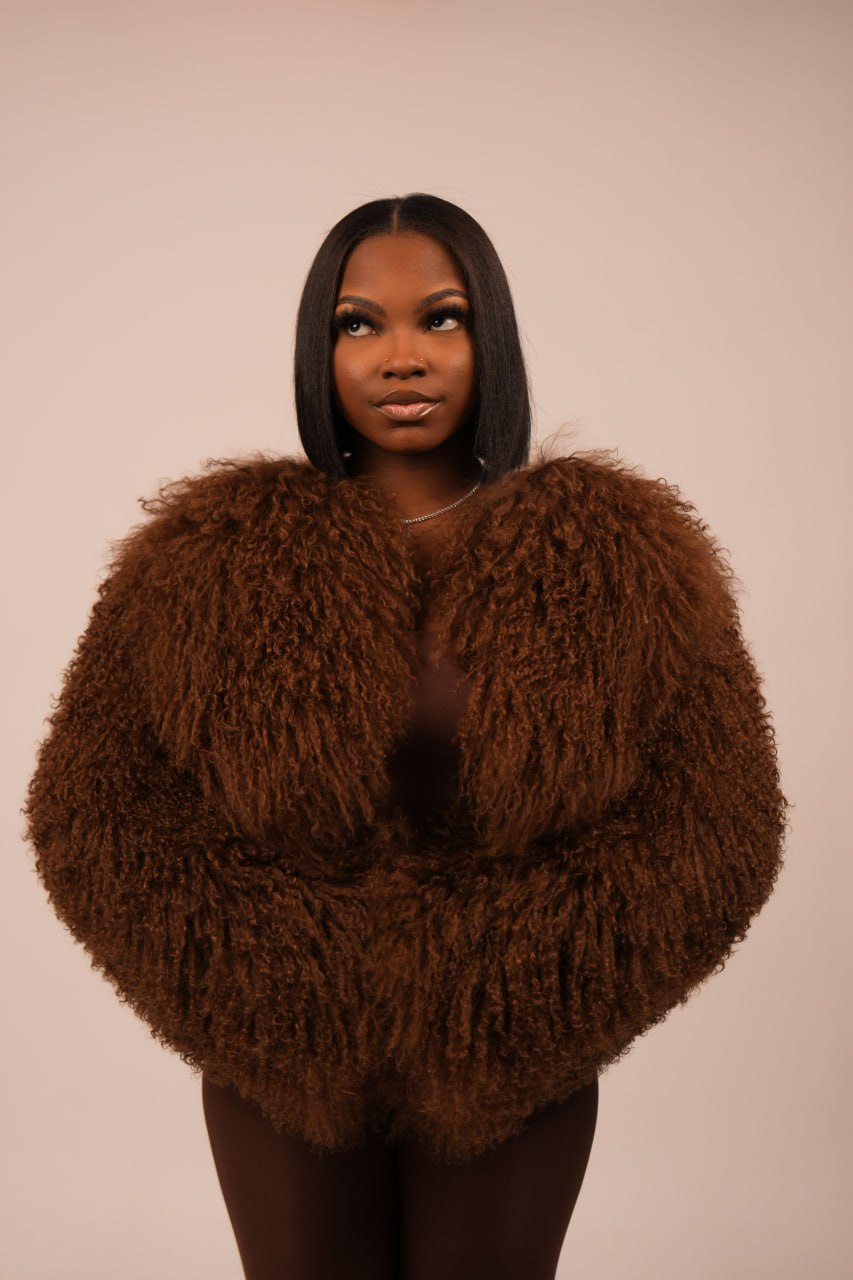 Cropped Fur Coat